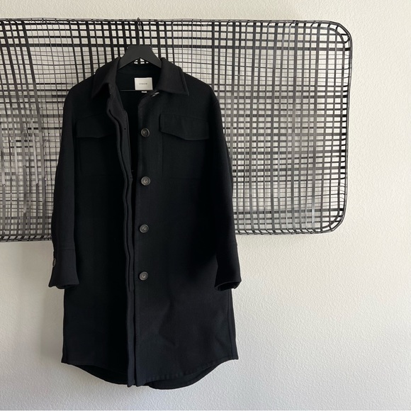 Vince Jackets & Blazers - Vince Brushed Recycled Wool Shirt Coat